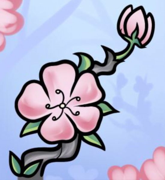 Цветы Сакуры для срисовки