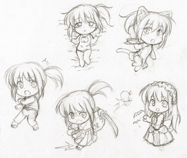 Чиби стиль рисования