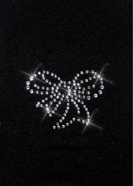 Аппликация из страз