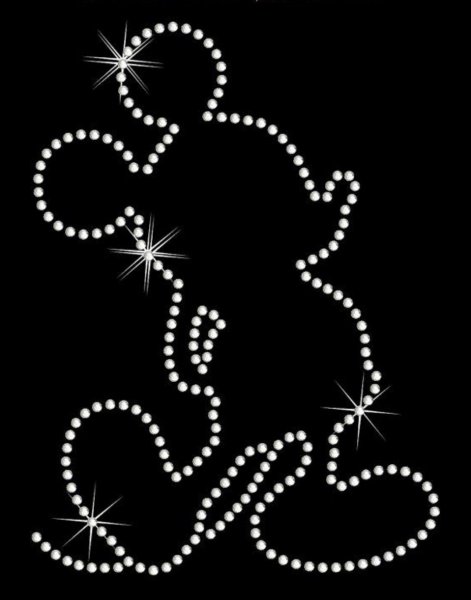 Трафарет для страз