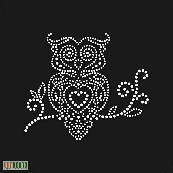 Красивые узоры из страз