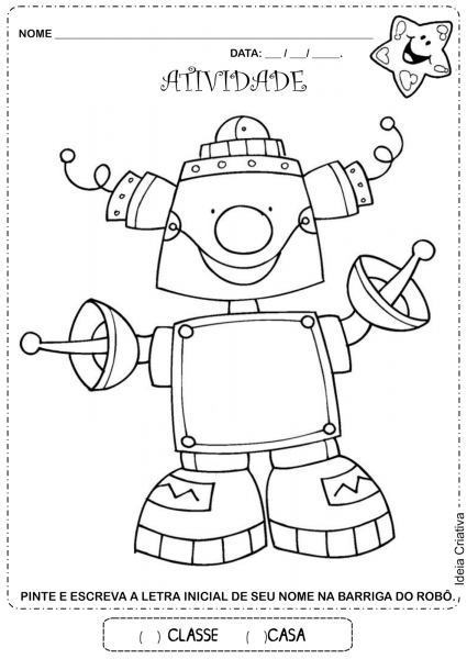 Тобот раскраска для детей