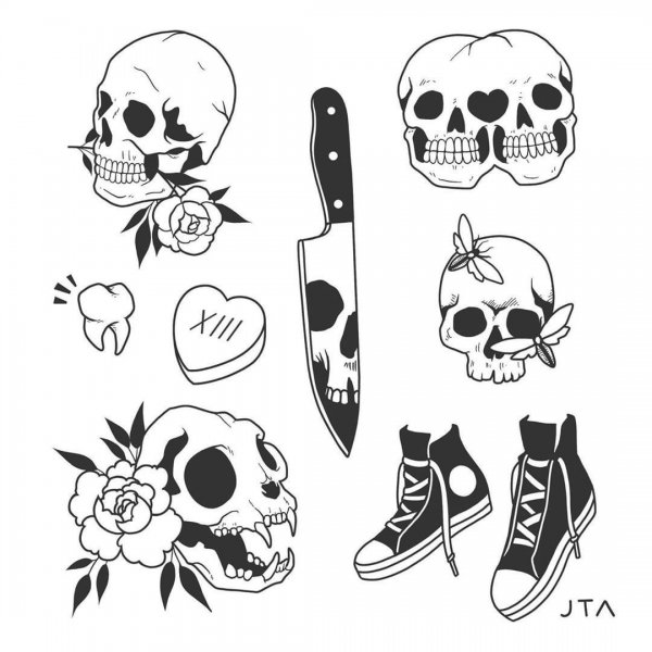 Тату эскизы маленькие крутые