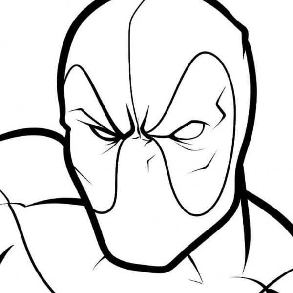 Дэдпул урок рисования