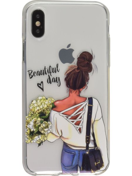 КЕЙСБЕРРИ прозрачный чехол