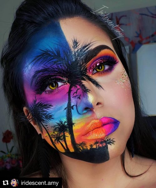 Живописный грим