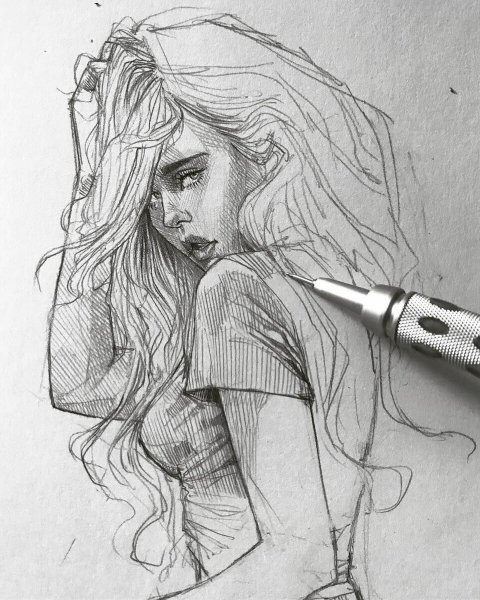 Арт карандашом