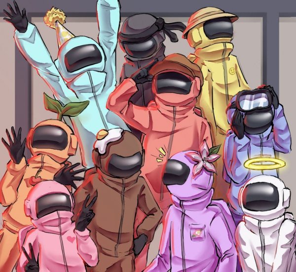 Амонг us космонавт