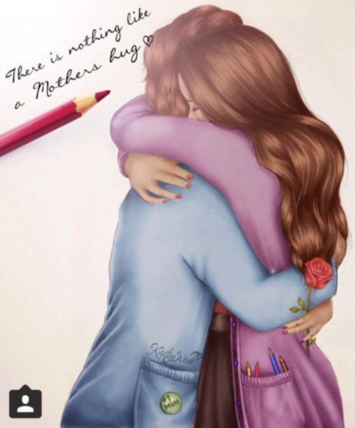 Милые рисунки для мамы