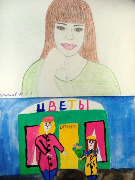 Рисунки для мамы очень красивые