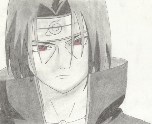 Легкий портрет Итачи