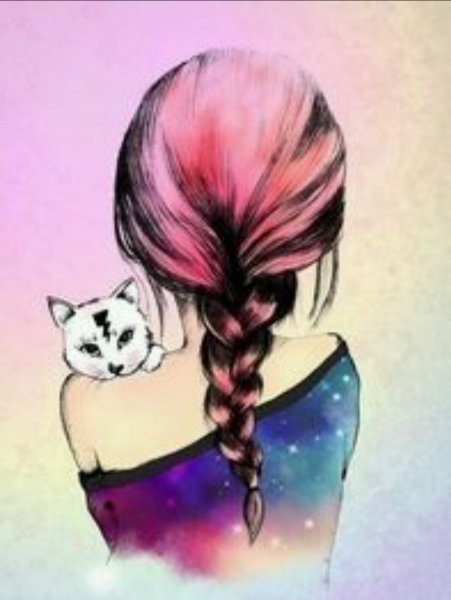 Нарисовать девушку