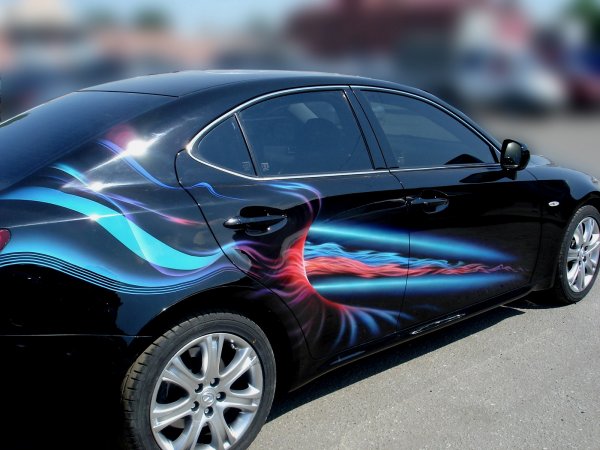 Аэрография на авто