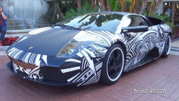 Ламборгини 777 аэрография