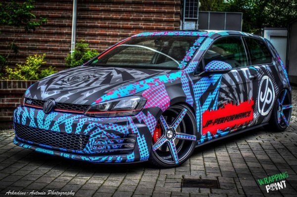 VW Golf 7 GTI Tuning винил