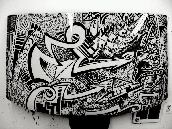 Орнамент маркером