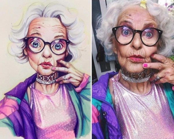 Бабушка скетч