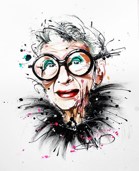 Крутая бабушка арт