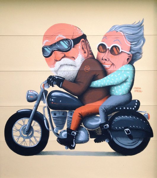 Крутые бабушка и дедушка