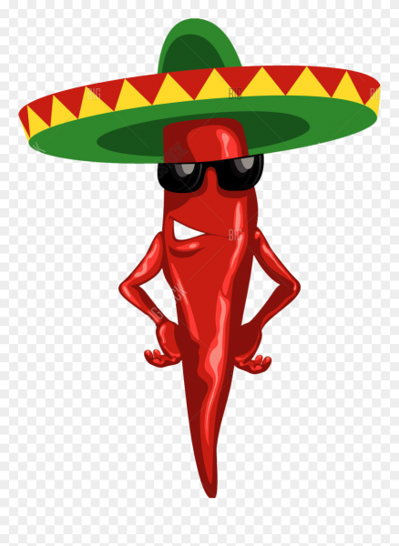 Перец мексиканский мультяшный