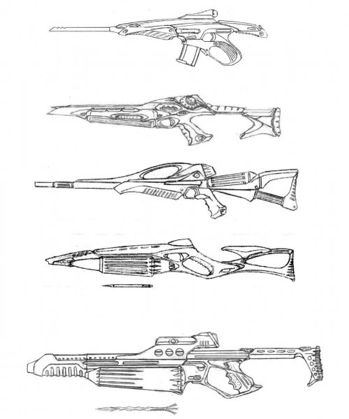 Наброски оружия