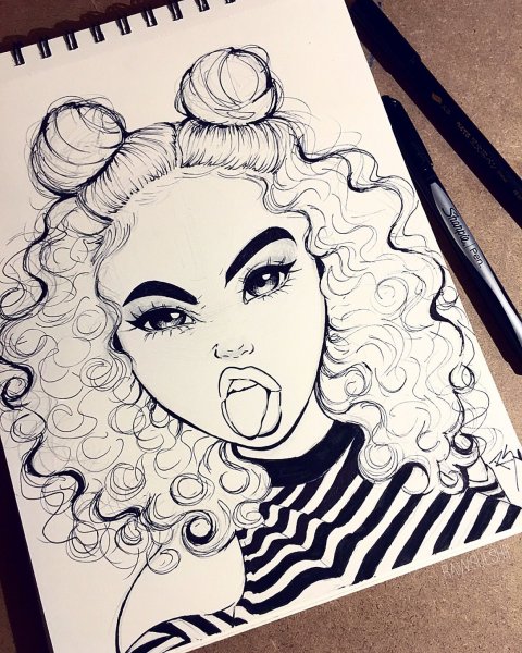 Рисунки для срисовки в скетчбук