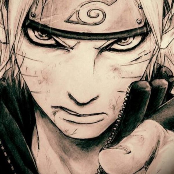 Аниме Наруто курама для срисовки