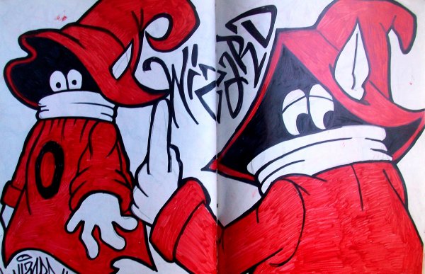 Персонажи для граффити легкие