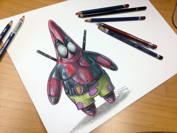 Крутые детские рисунки