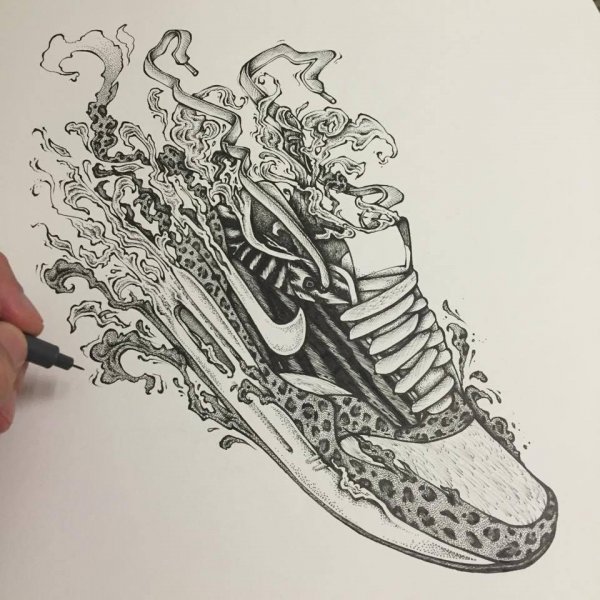 Зарисовки кроссовок