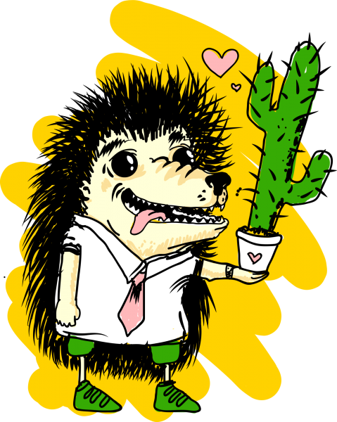 Ежик наркоман