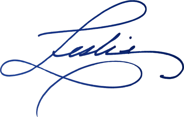 Подпись на белом фоне