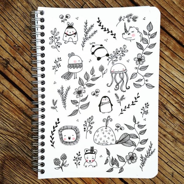 Маленькие зарисовки в блокноте