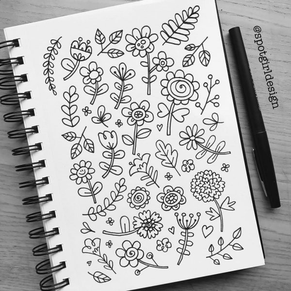 Рисуночки в блокнот