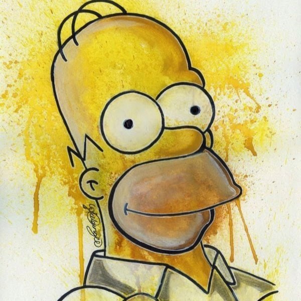 Симпсоны арты