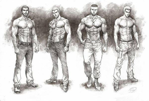 Аниме Наруто рисунки Джирайя