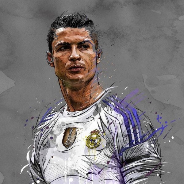 Роналду Реал Мадрид арт