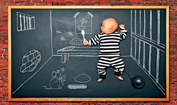 Портрет мелом на доске