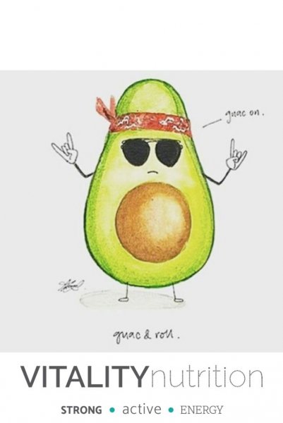Смешной авокадо