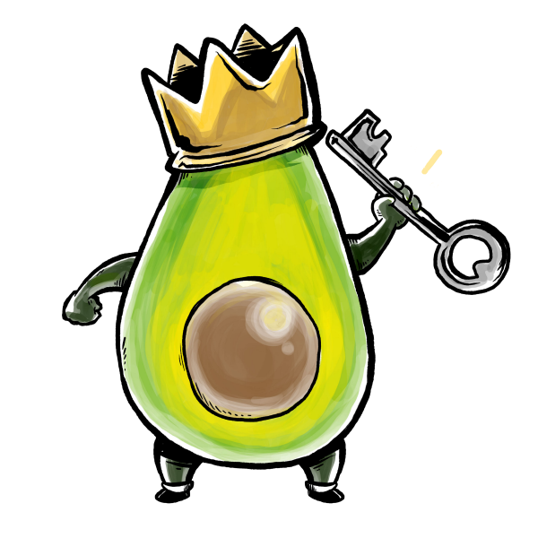 Авокадо арт