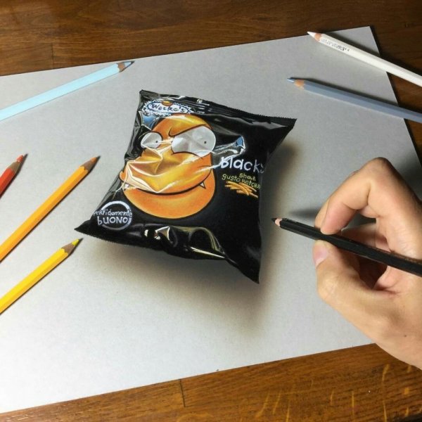 Рисунки гиперреализм Марчелло Баренги