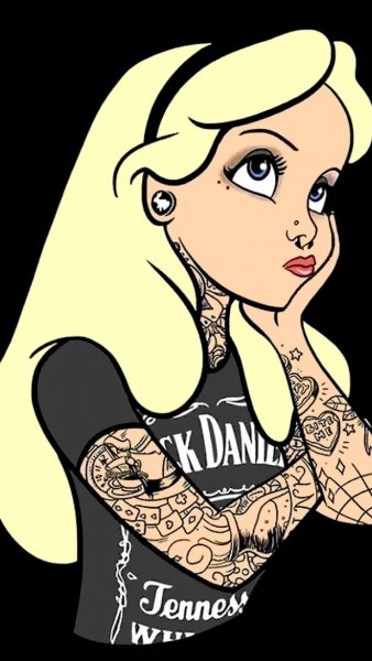 Жасмин принцесса Дисней портрет