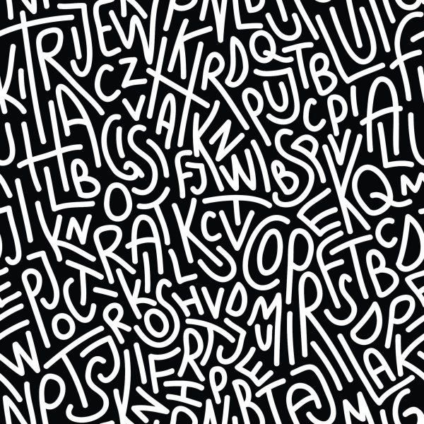 Паттерн буквы