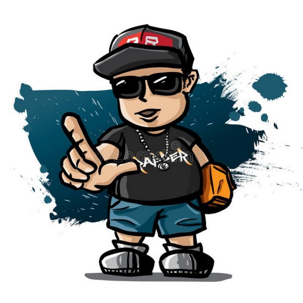 Мультяшка парень в кепке