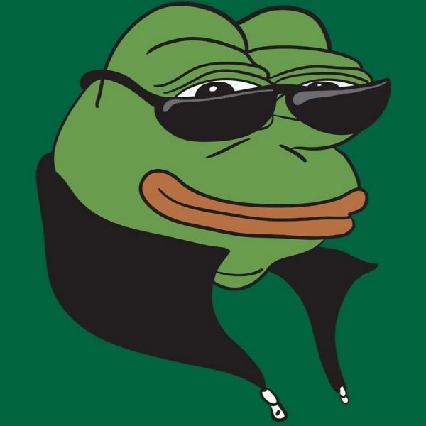 Лягушонок Пепе в очках