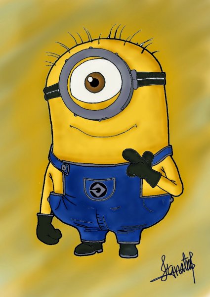 Миньоны зарисовки