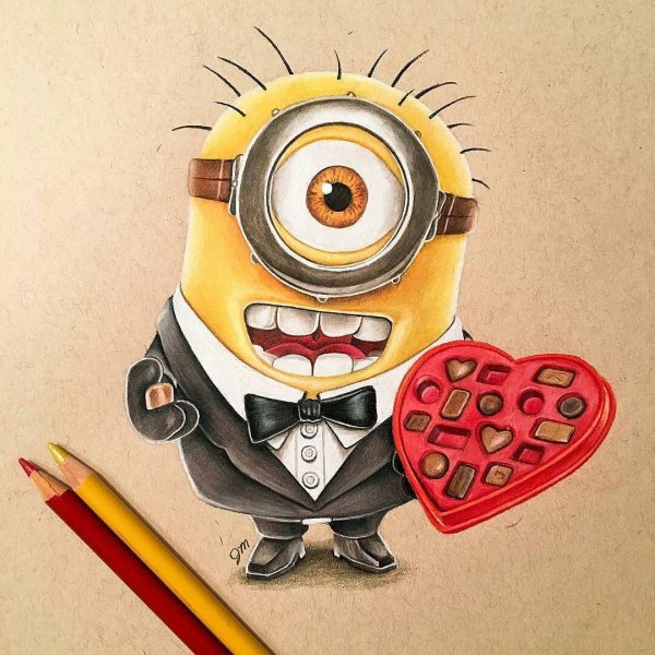 Наброски миньона