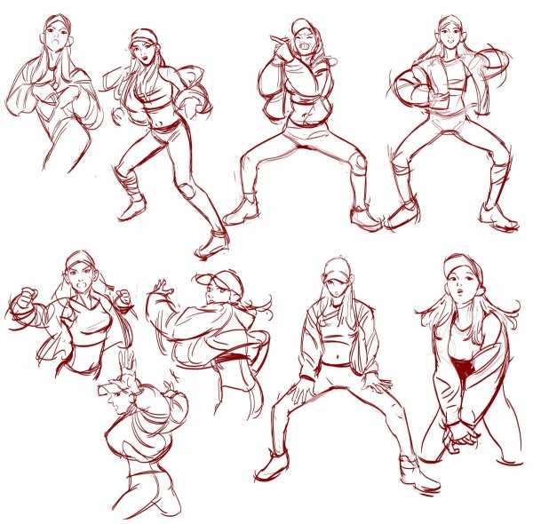 Позирование для рисования