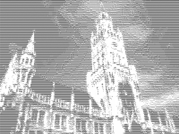 Картины из символов