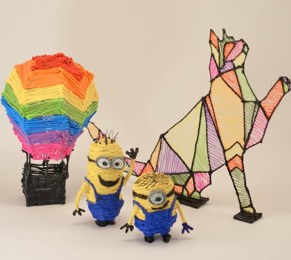 Фигурки 3д ручкой